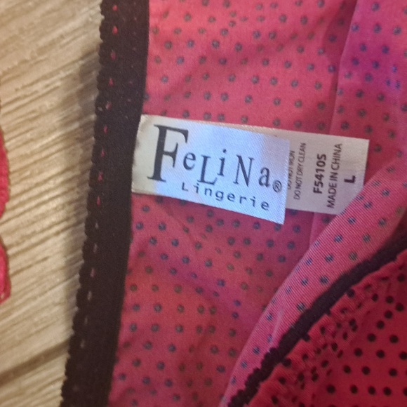 PARAMOUR FELINA B TEMPT'D huge lot of 5 bras n 5 panties 36D. 10 peice lot! - Picture 7 of 7